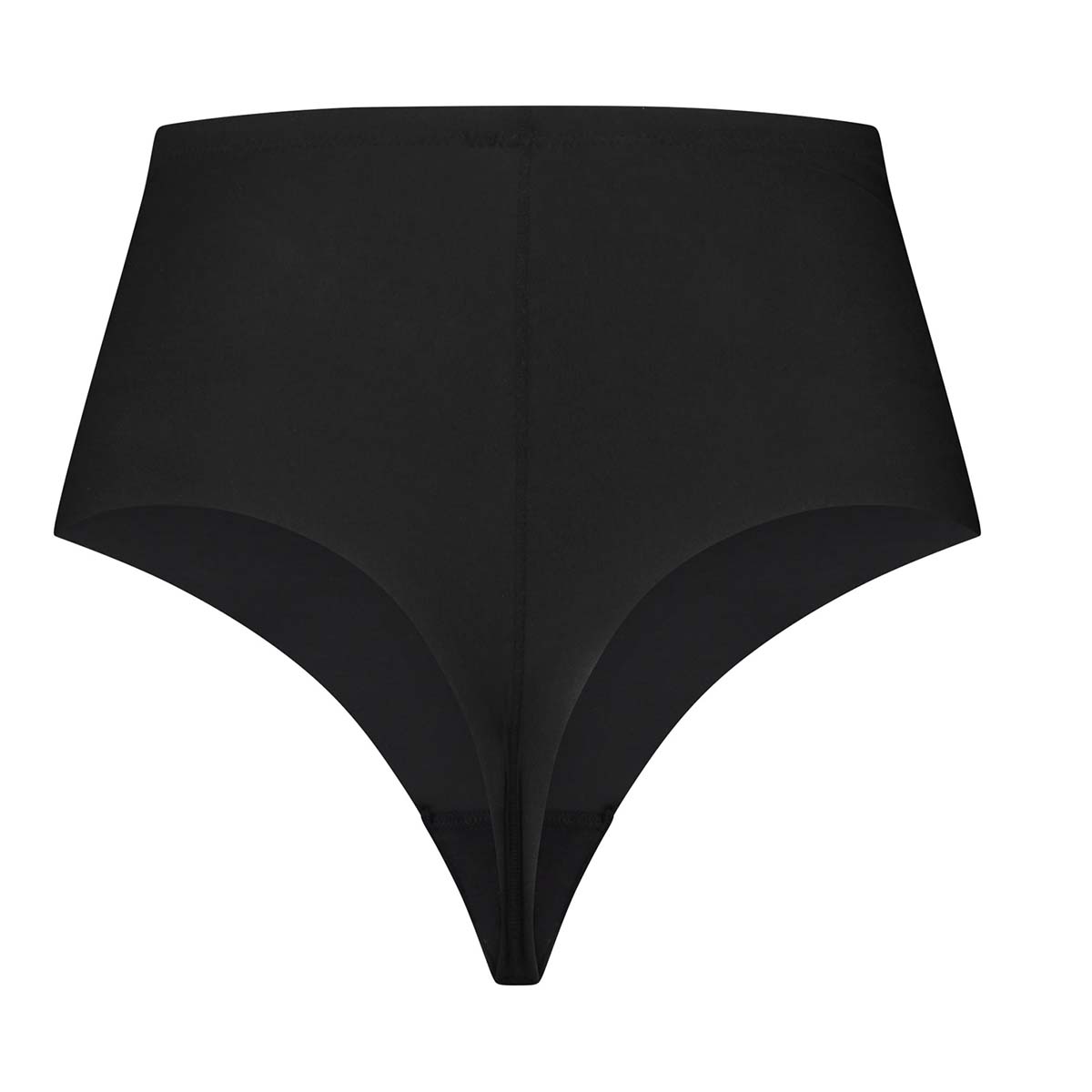 Bye Bra Sculpting Mid Waist g-streng, sort - SCPMWT - Black - Black