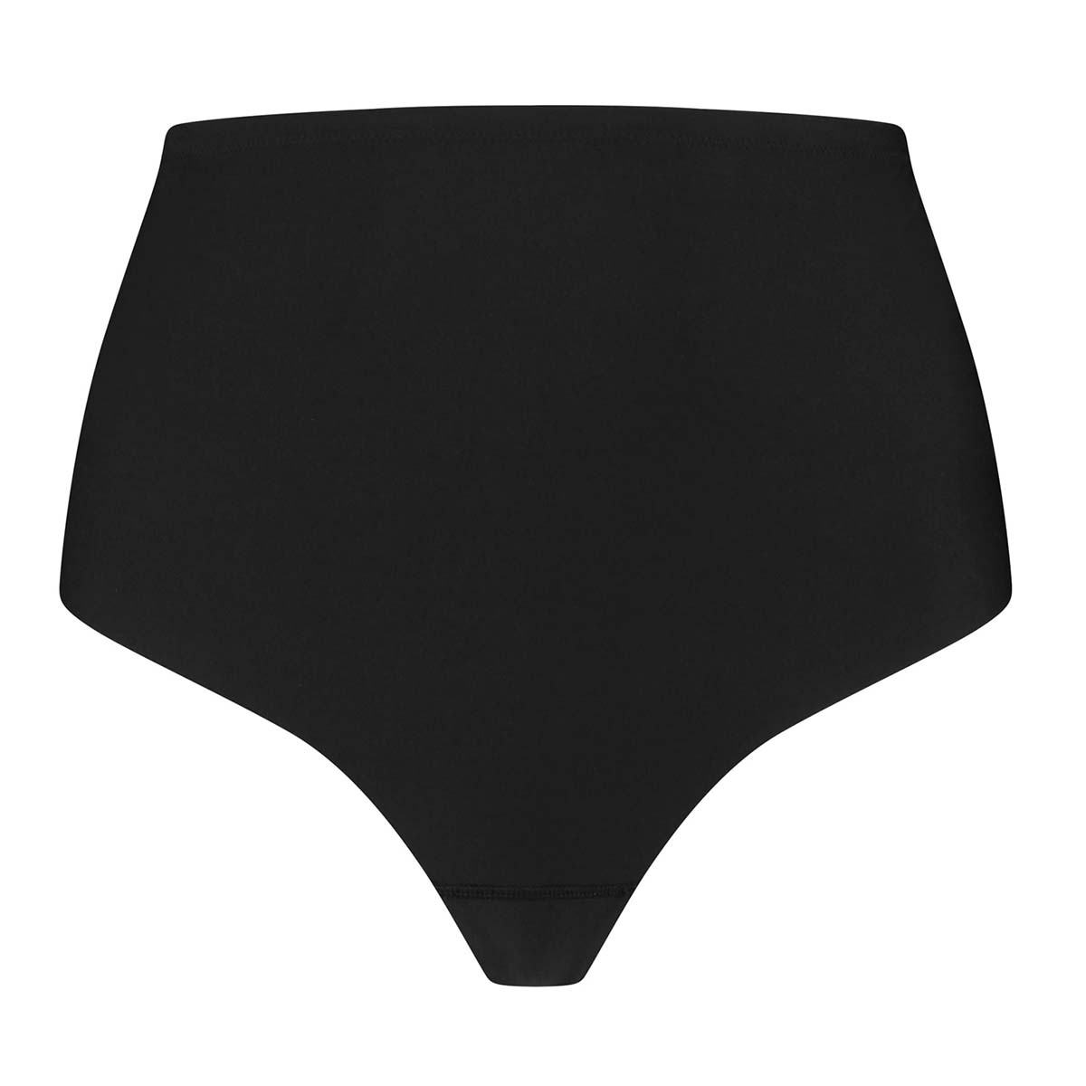 Bye Bra Sculpting Mid Waist g-streng, sort - SCPMWT - Black - Black