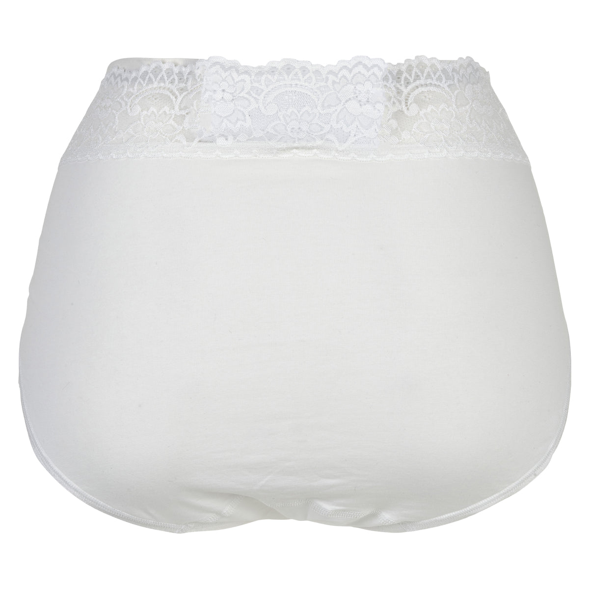 Sloggi Romance midi trusse, hvid - 10031896 - 0003 - White