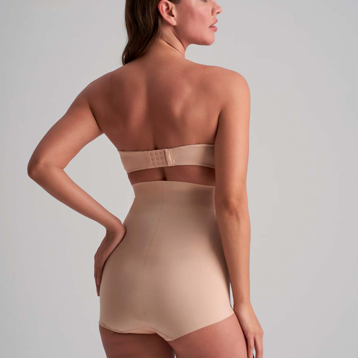 Bye Bra Smooth Essentials High Waist maxi trusse, beige - SEHWB - Beige - Beige
