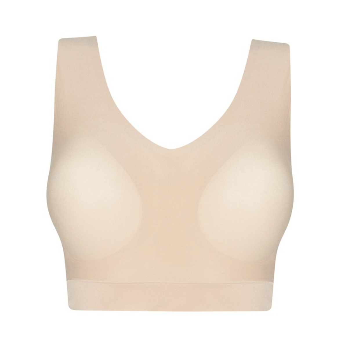 Bye Bra Uni Stretch BH top, beige - UNIBRT - Beige - Beige