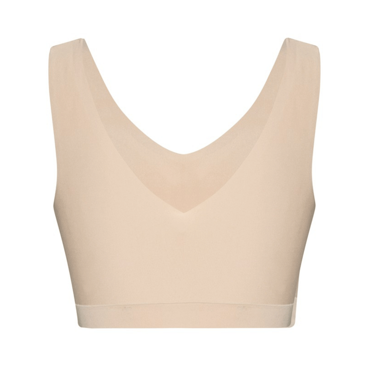 Bye Bra Uni Stretch BH top, beige - UNIBRT - Beige - Beige