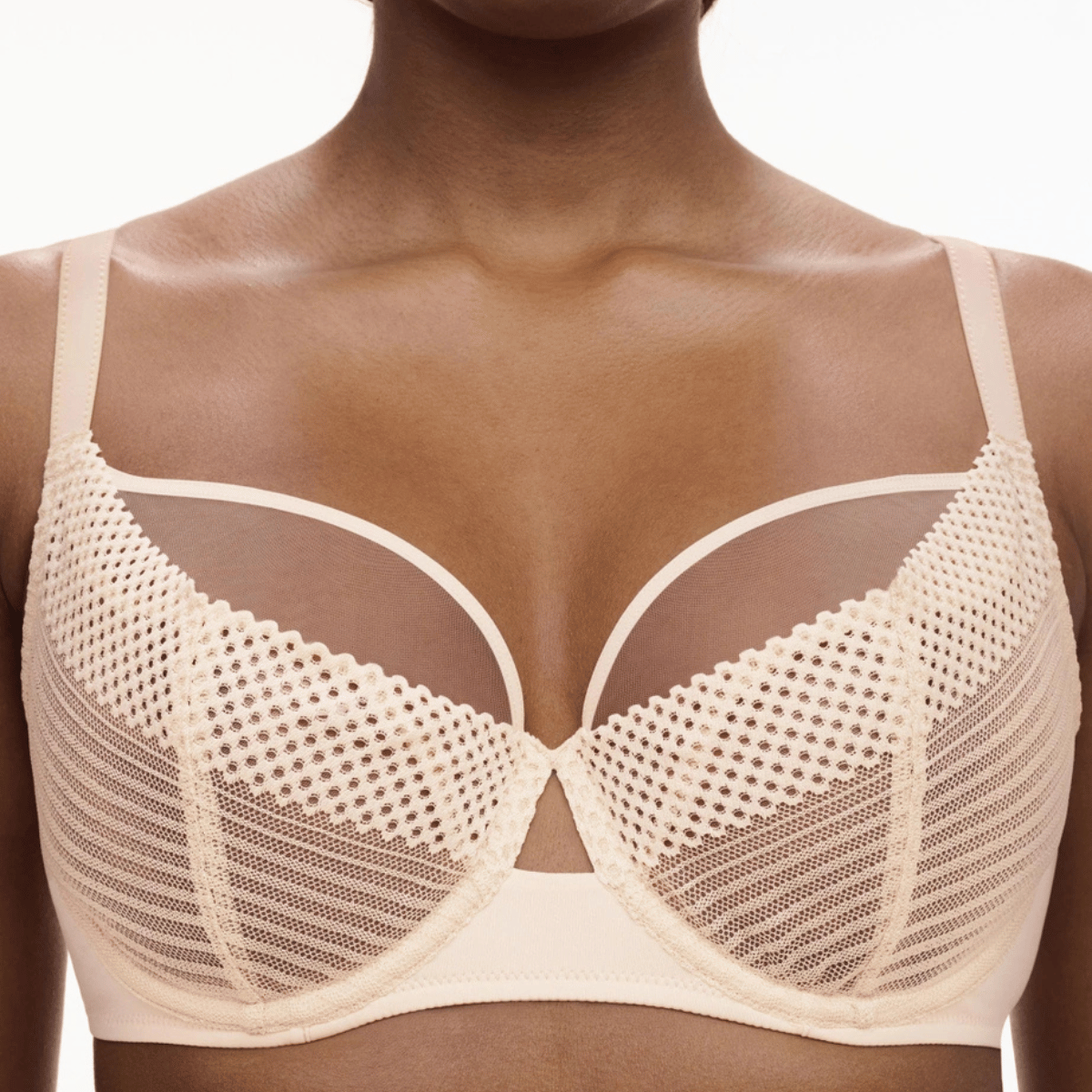 Chantelle Pulp Play BH med bøjle, beige - C22AMU - 01N - Golden Beige