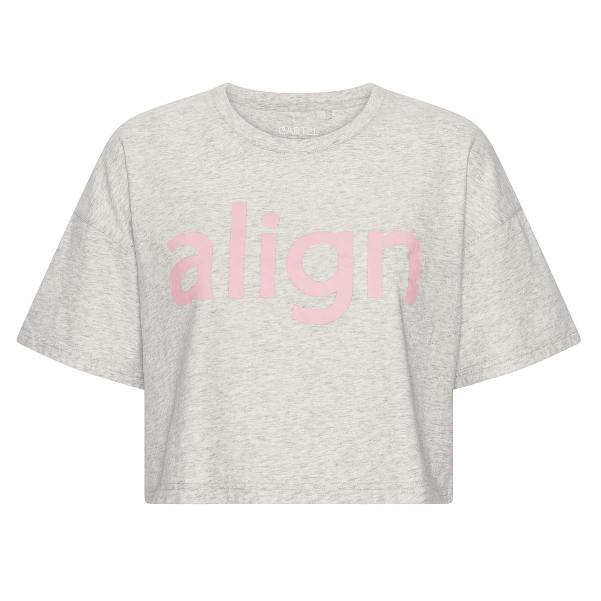 Copenhagen Cartel x Align by Blume t-shirt, grå - 163205 - GREY - Grey