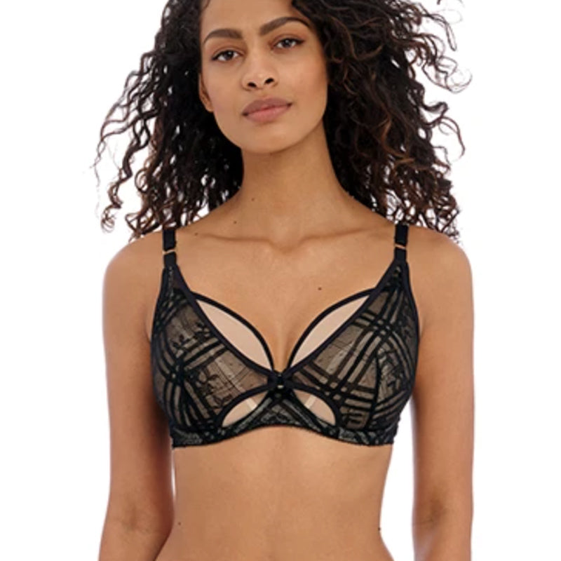 Freya Fatale BH med bøjle, sort - AA401422 - NOR - Black