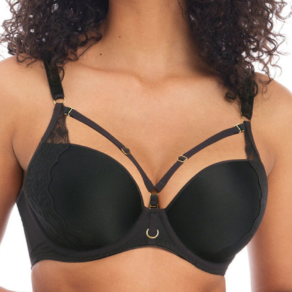 Freya Temptress BH med bøjle, sort - AA400131 - BLK - Black