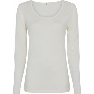 JBS of Denmark Wool Blend top, hvid - 8-1220-14 - 80 - Ivory