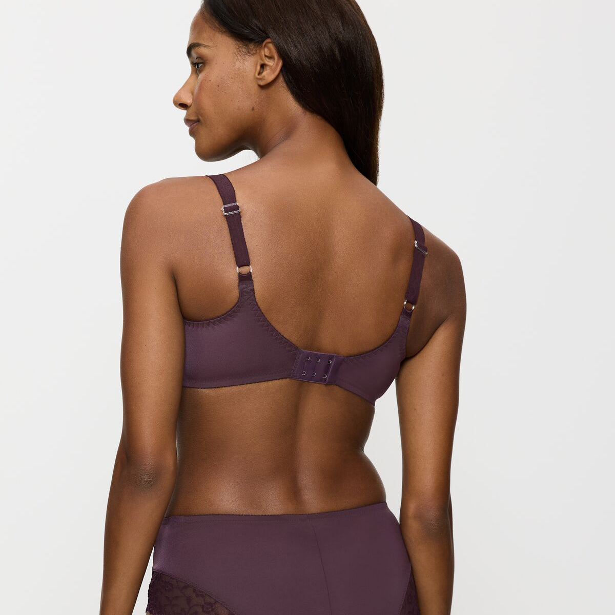 Triumph Ladyform Soft W BH med bøjle, lilla - 10166306 - 00NS - Purple