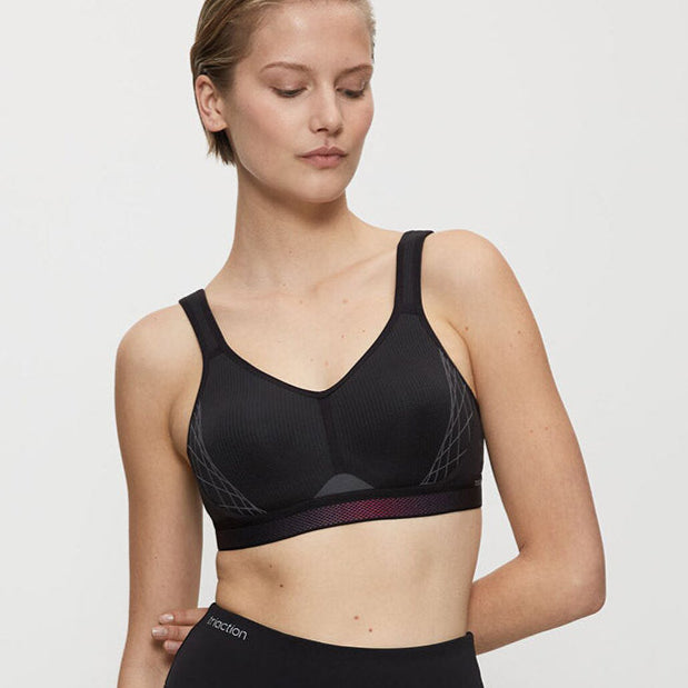 Triumph Triaction Cardio Flow P sports BH, sort - 10205923 - 0004 - Black