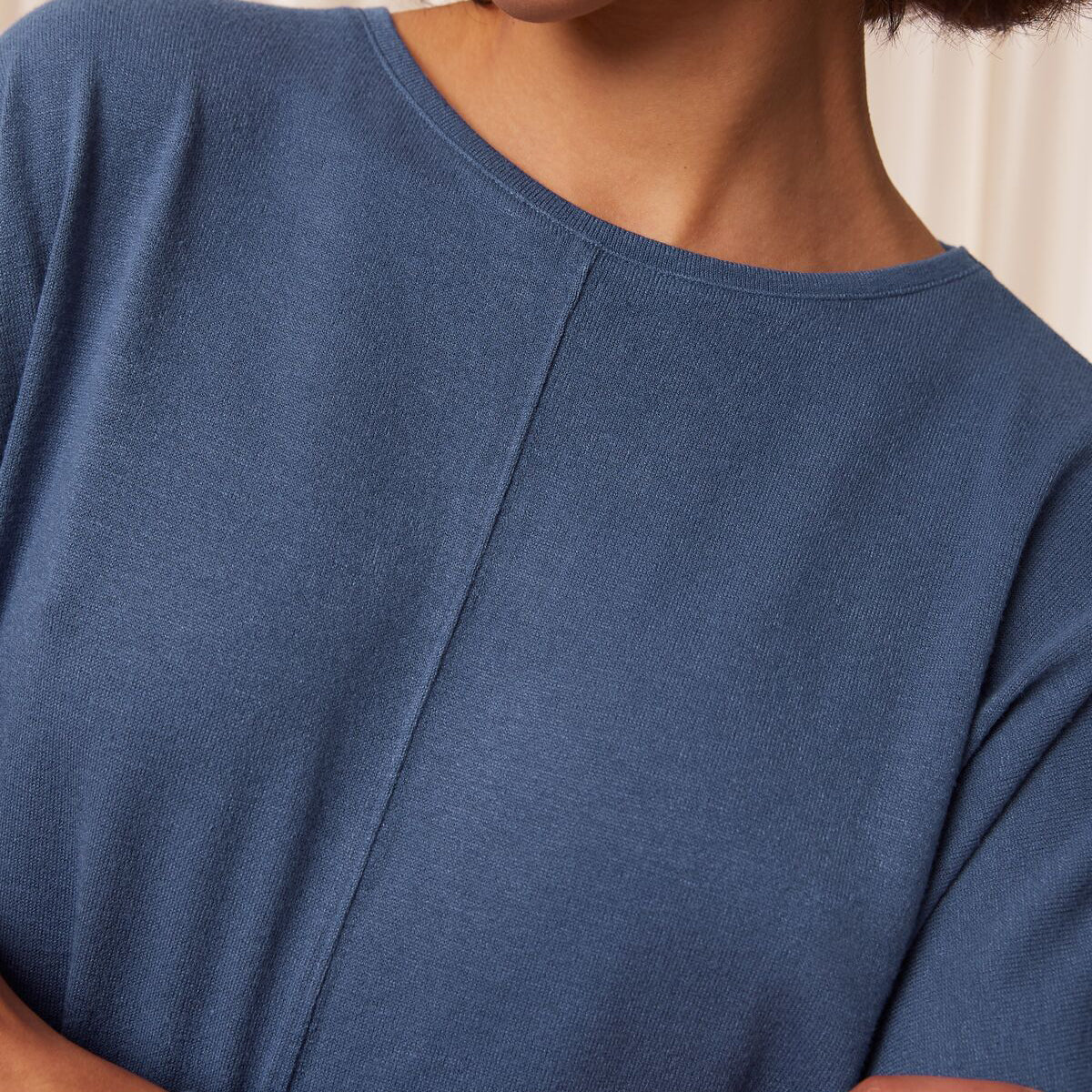 Triumph Cozy Comfort top, blå - 10216538 - 4098 - Crown Blue