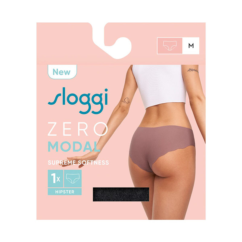 Sloggi Zero Modal 2.0 hipster trusse, sort - 10214667 - 0004 - Black