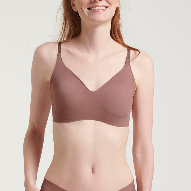 Sloggi Zero Microfibre 2.0 bralette BH, rosa - 10215243 - 1141 - Cacao