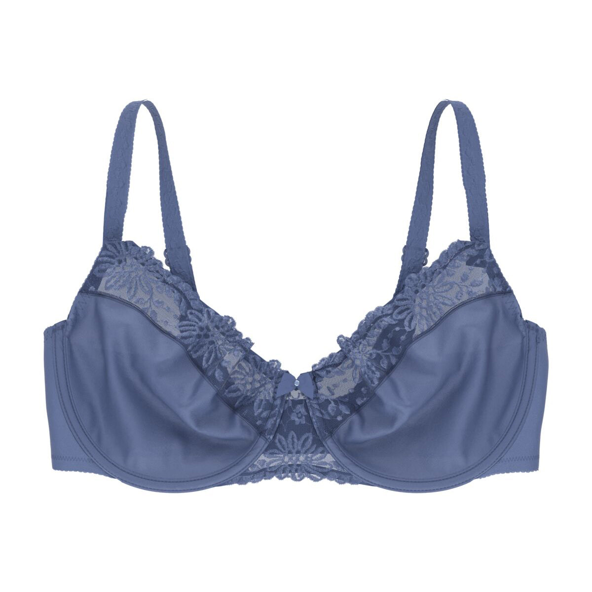 Triumph Ladyform Soft W BH med bøjle, blå - 10166306 - 3872 - Atlantis