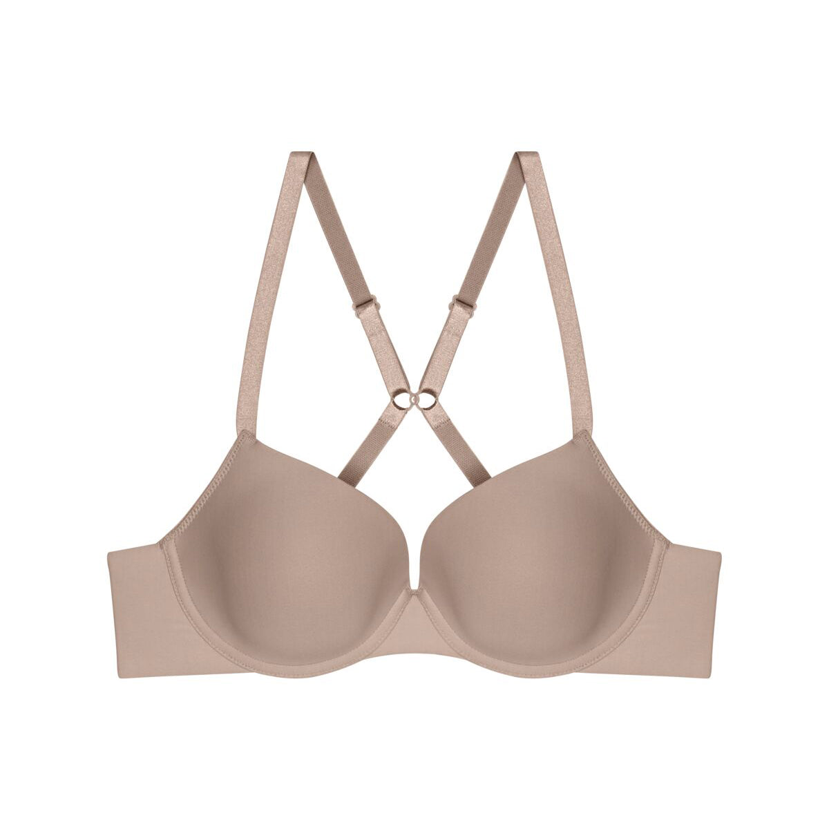 Triumph Pure Micro WHP BH med bøjle, brun - 10217445 - 1546 - Cafe Latte