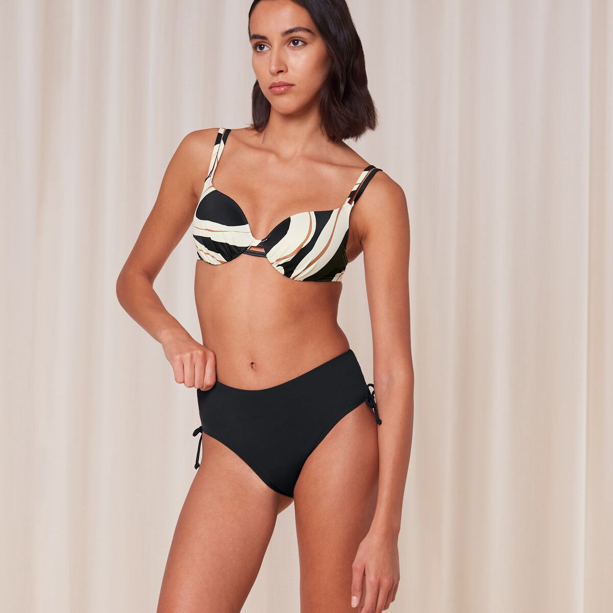 Triumph Summer Allure maxi bikinitrusse, sort - 10217943 - 0004 - Black