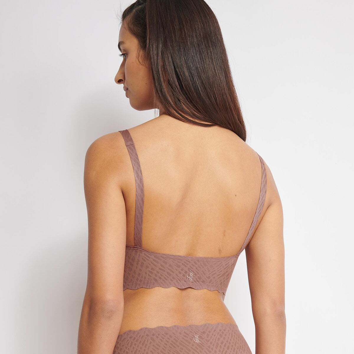 Sloggi Zero Feel Bliss BH top, rosa - 10219678 - 1141 - Cacao