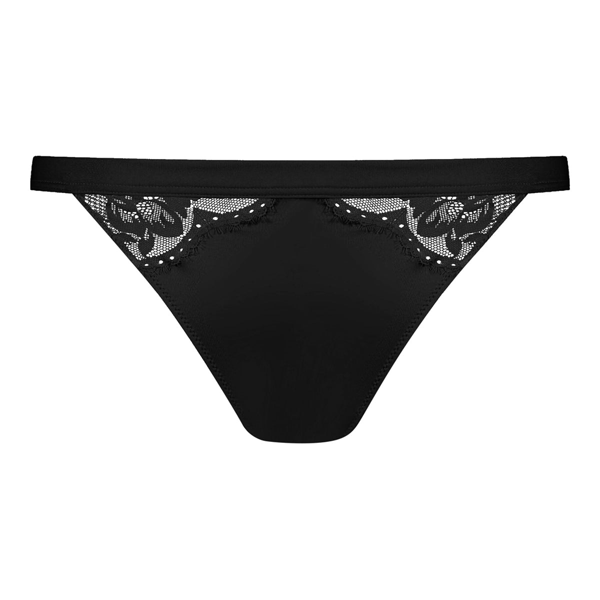 Mey Poetry Vogue tanga trusse, sort - 79271 - 3 - Black