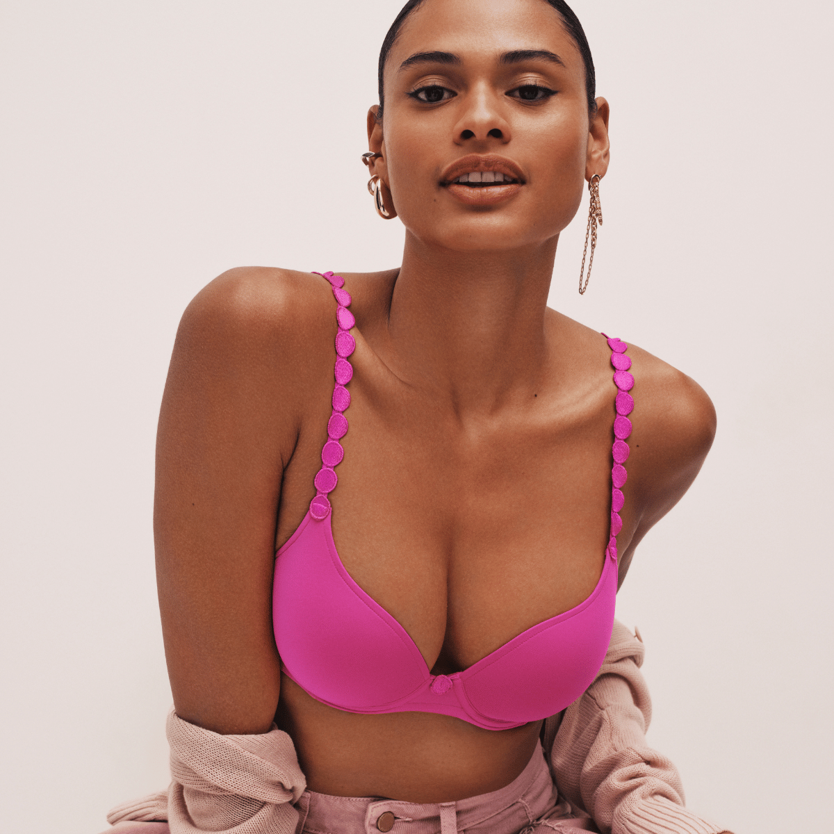 Marie Jo Tom BH med bøjle, pink - 0120826 - INL - Influencer Pink