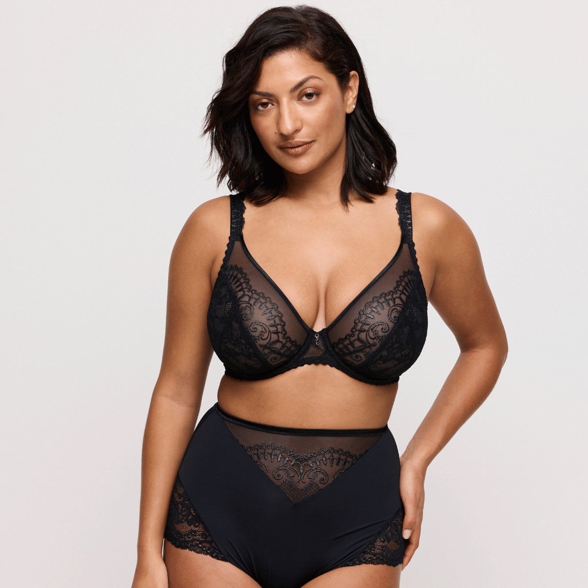 PrimaDonna Shimla BH med bøjle, sort - 0163584 - ZWA - Black