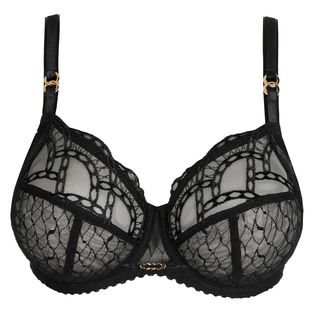 PrimaDonna Naica BH med bøjle, sort - 0163590 - ZWA - Black