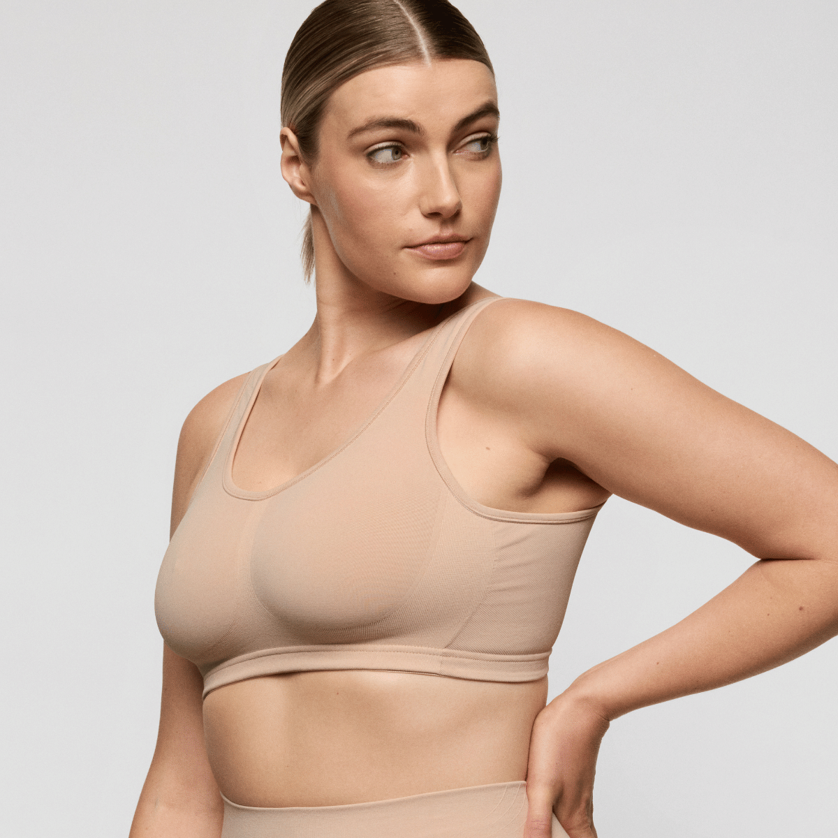 PrimaDonna Nudda bralette BH, beige - 0163610 - CAL - Caffé Latte