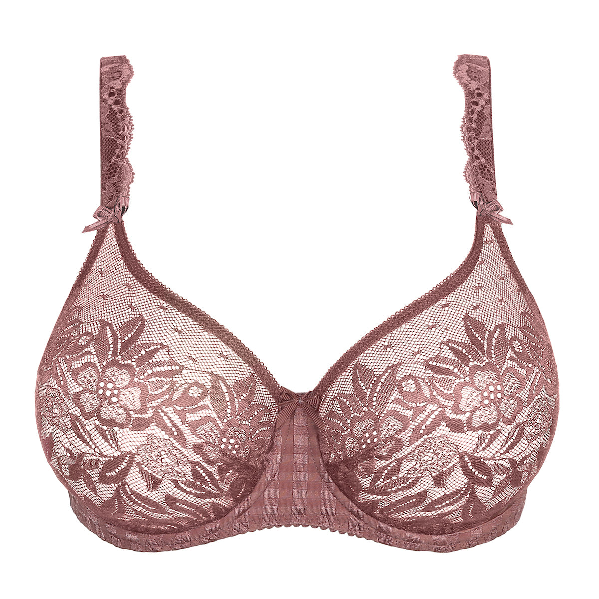 PrimaDonna Madison BH med bøjle, lilla - 0262127 - SAT - Satin Taupe