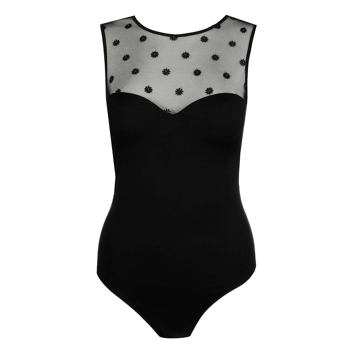 Marie Jo Daisy bodystocking, sort - 0403028 - ZWA - Black