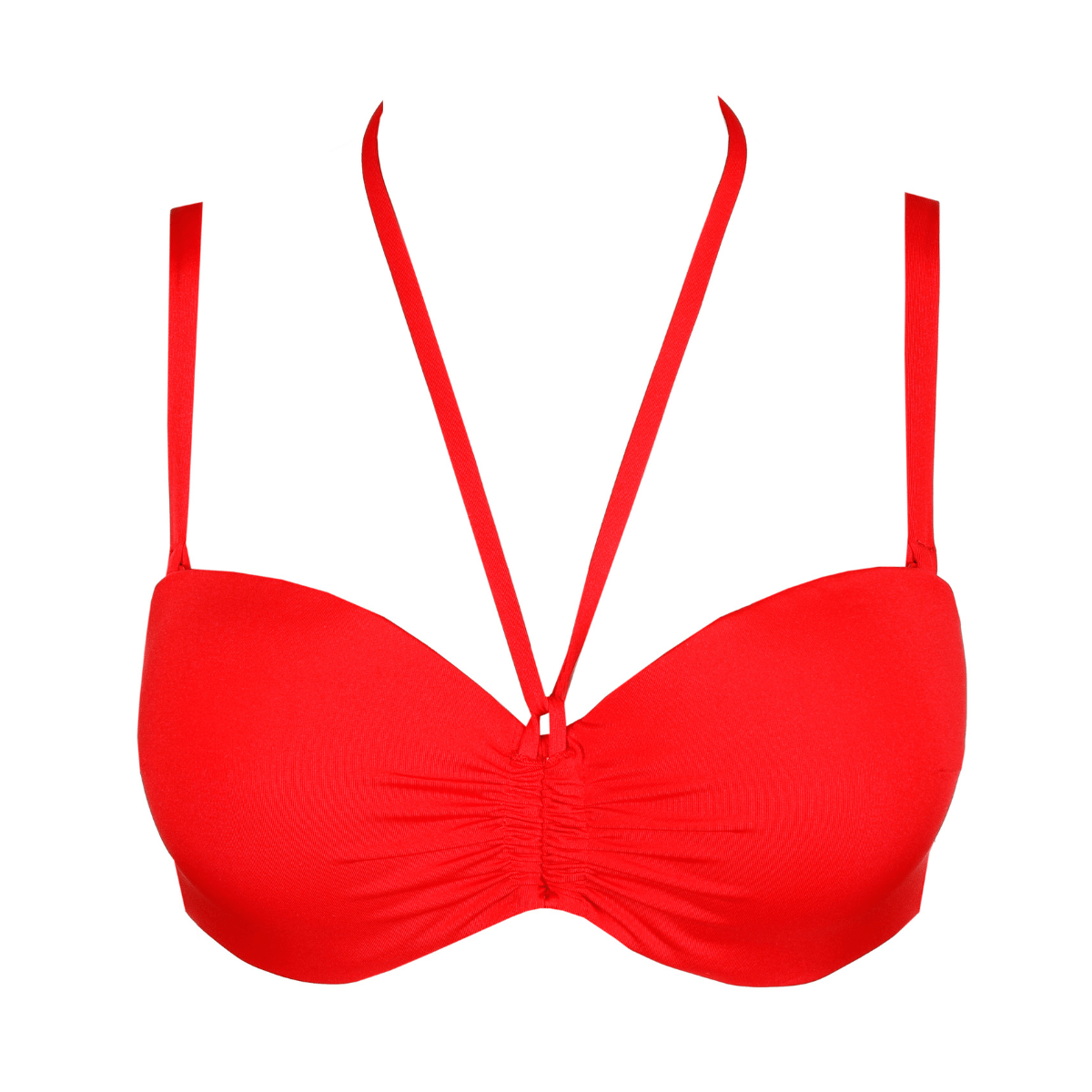 Marie Jo Madurai bikini top med bøjle, rød - 1008218 - PDA - Pomme D'amour