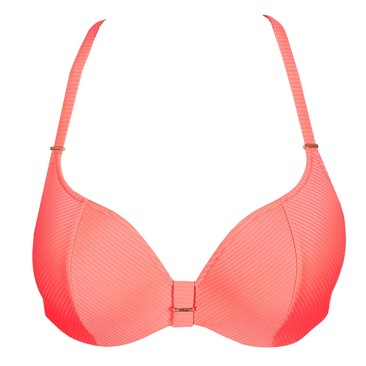 Marie Jo Cassie bikini top med bøjle, orange - 1008316 - NEF - Neon Fiesta
