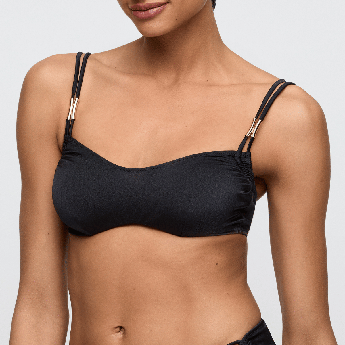 Marie Jo Hello Sunset bikini top med bøjle, sort - 1008815 - ZWA - Black