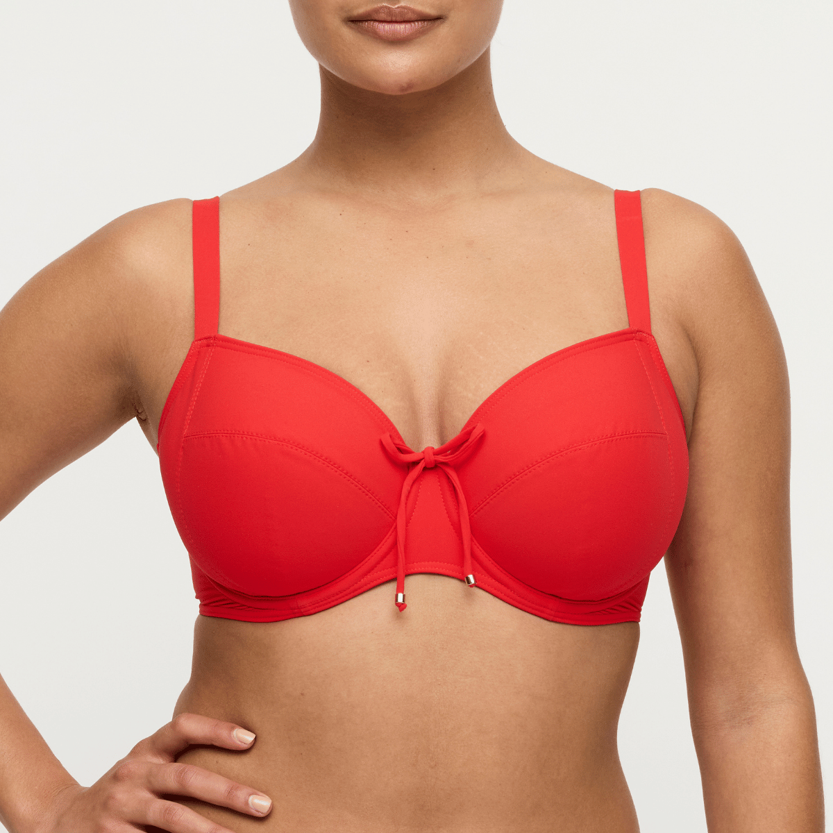PrimaDonna Aswan bikini top med bøjle, rød - 4012410 - FIR - Fiesta Red