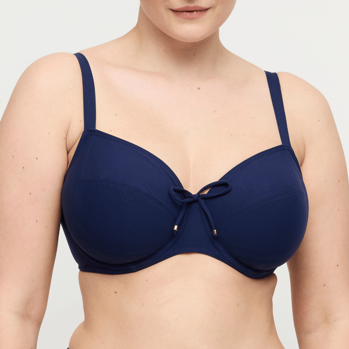 PrimaDonna Aswan bikini top med bøjle, blå - 4012410 - WBL - Water Blue