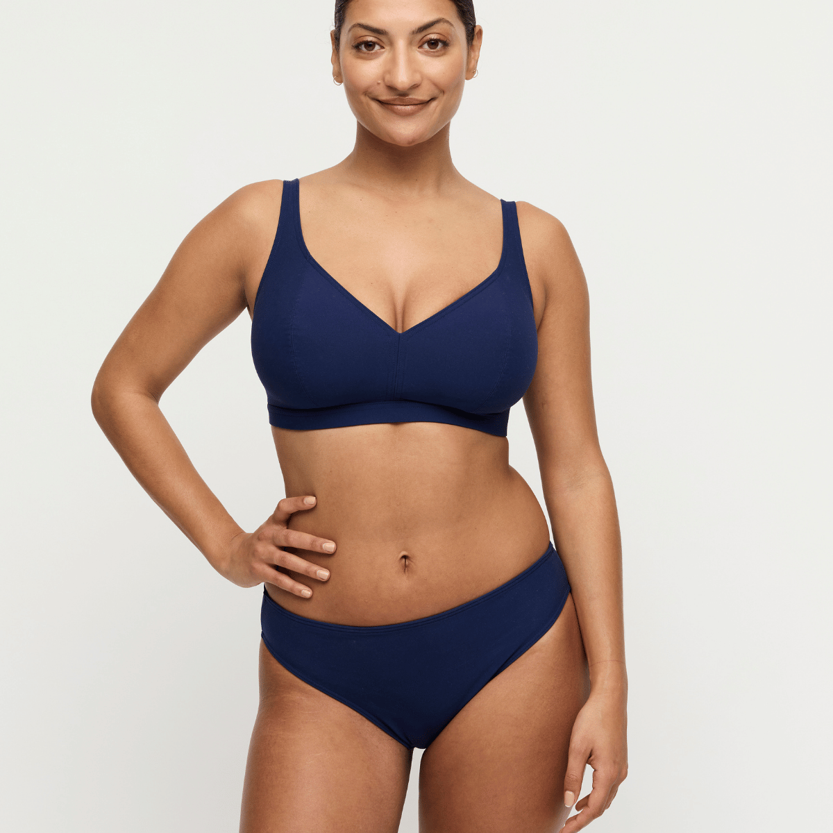 PrimaDonna Aswan tai bikinitrusse, blå - 4012450 - WBL - Water Blue