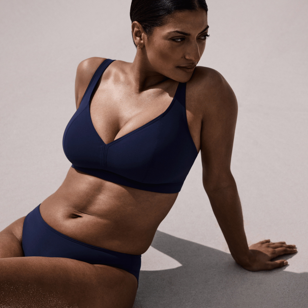 PrimaDonna Aswan tai bikinitrusse, blå - 4012450 - WBL - Water Blue