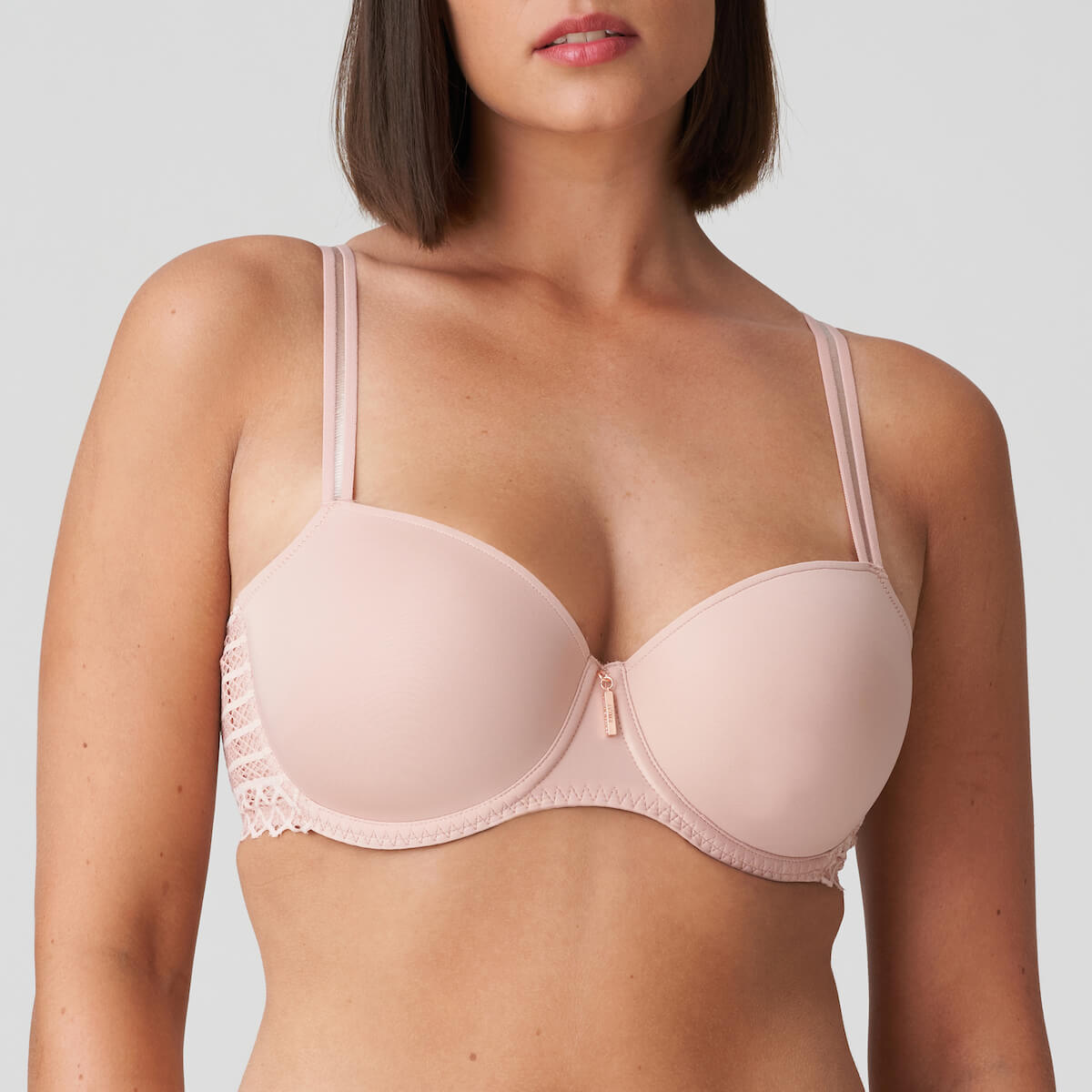 PrimaDonna Twist East End balconette BH, lyserød - 0241932 - PWD - Powder Rose