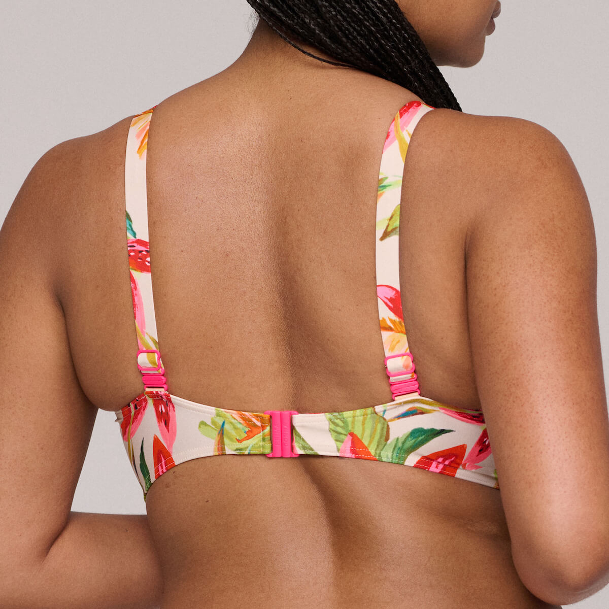 PrimaDonna Tanzania bikini top med bøjle, multi - 4012710 - CTR - Calm Tropics