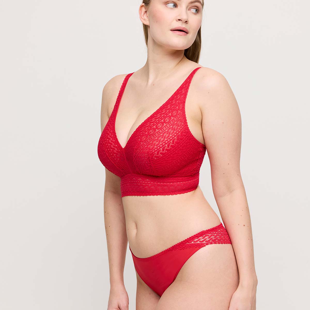 PrimaDonna Montara g-streng, rød - 0663380 - TRR - True Red