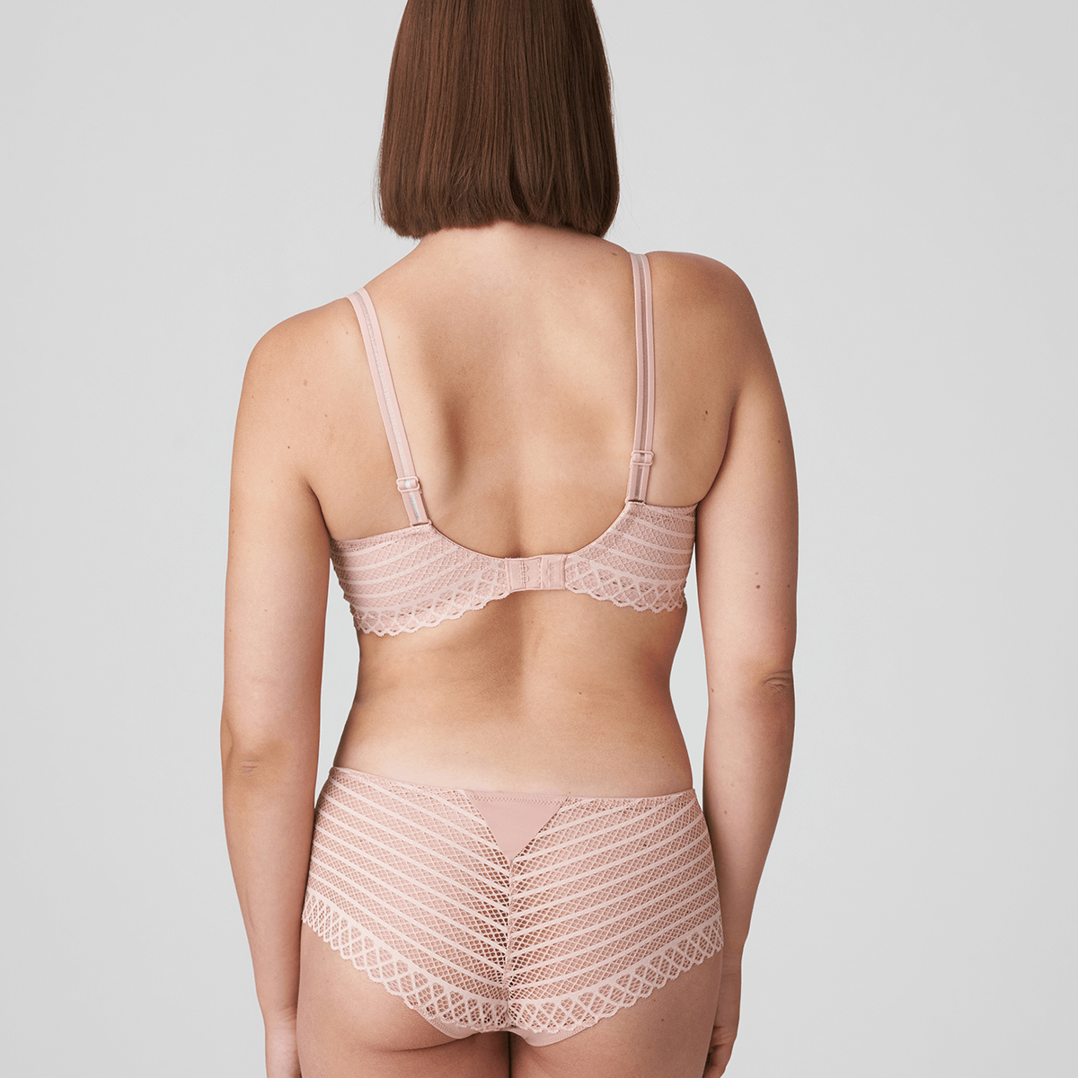 PrimaDonna Twist East End balconette BH, lyserød - 0241932 - PWD - Powder Rose