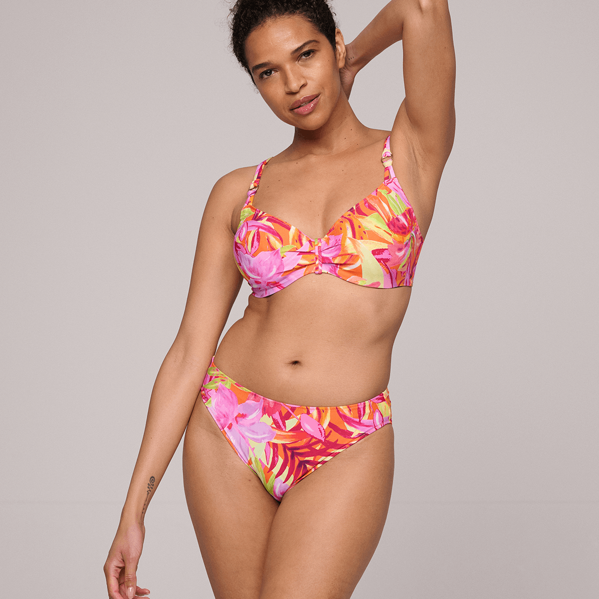 Marie Jo Shubra bikini top med bøjle, multi - 1007410 - MUS - Musa