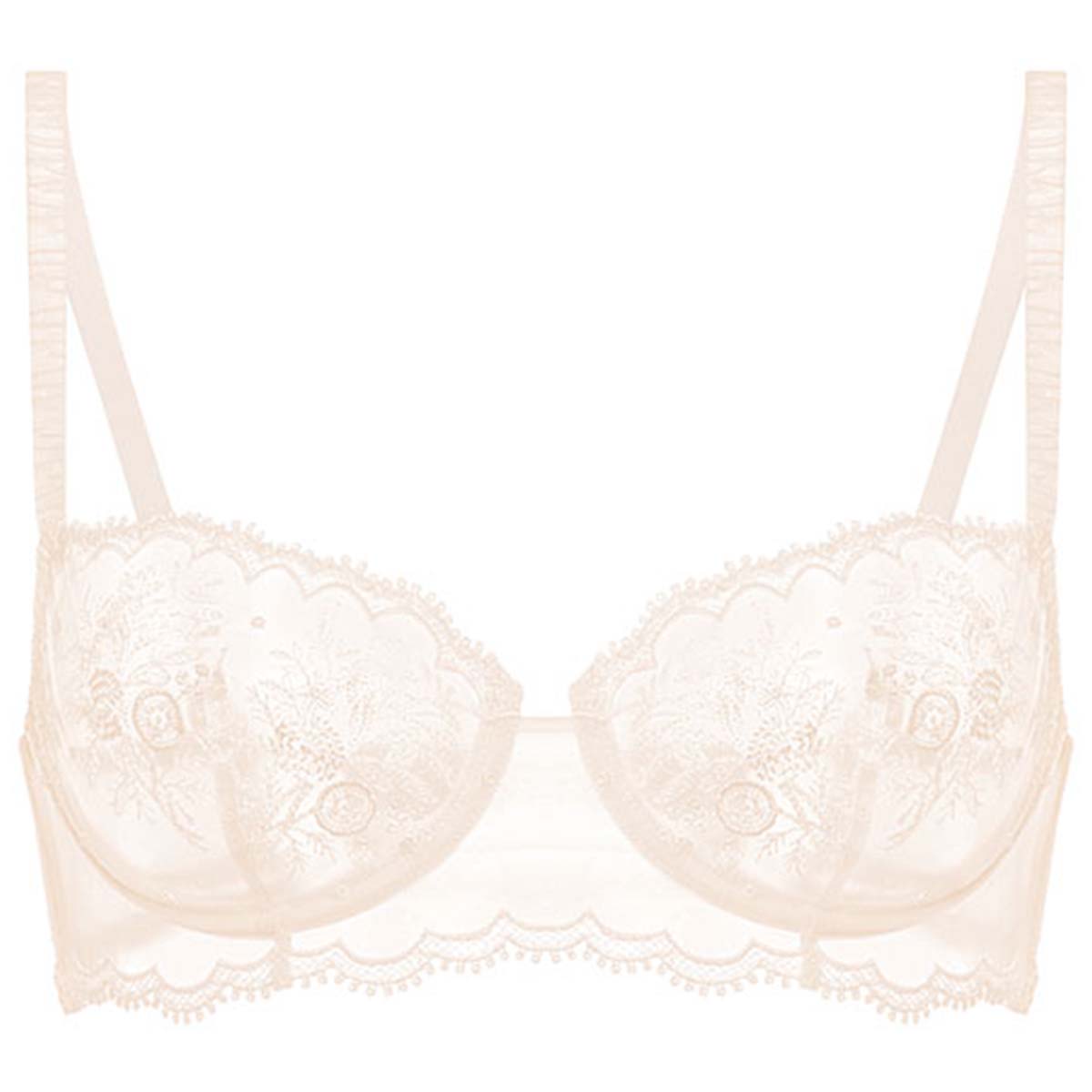 Simone Pérèle Intrigue balconette BH, lyserød - 1E2330 - 314 - Sakura Pink