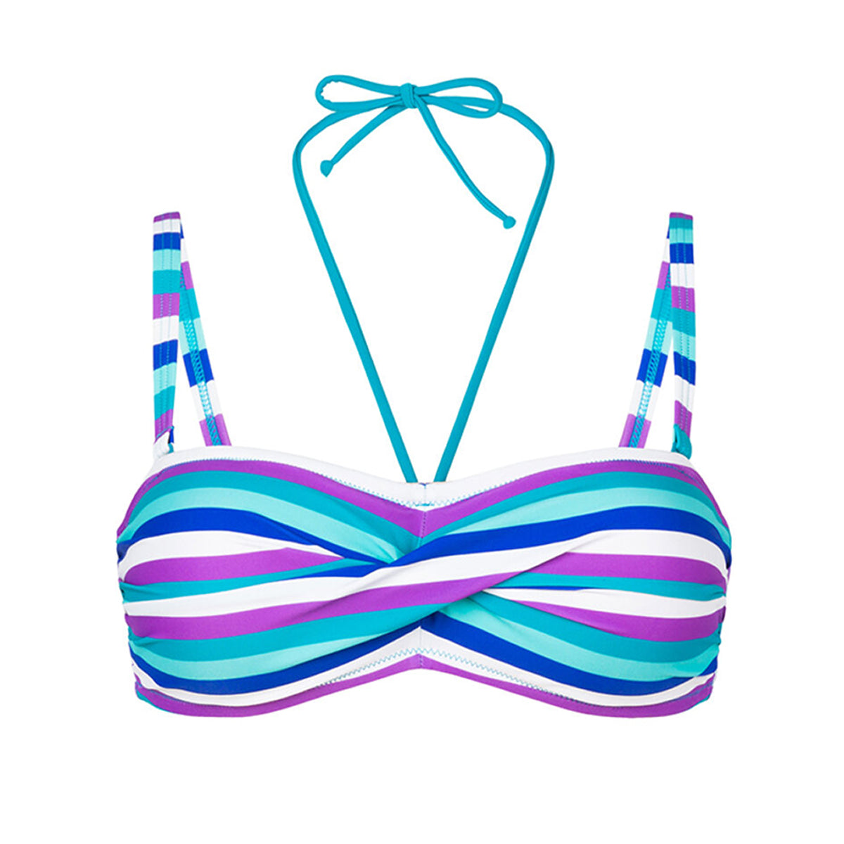 Wiki Florina bikini top uden bøjle, multi - 2491 - W464 - Florina