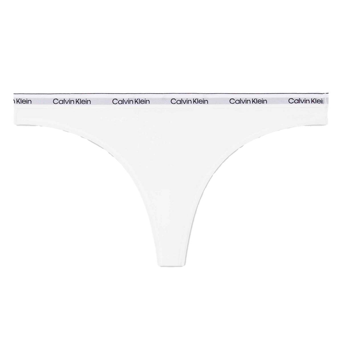 Calvin Klein Icon Logo g-streng, hvid - 000QD5043E - 100 - Classic White