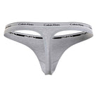 Calvin Klein Icon Logo g-streng, grå - 000QD5043E - P7A - Grey Heather