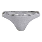 Calvin Klein Icon Logo g-streng, grå - 000QD5043E - P7A - Grey Heather