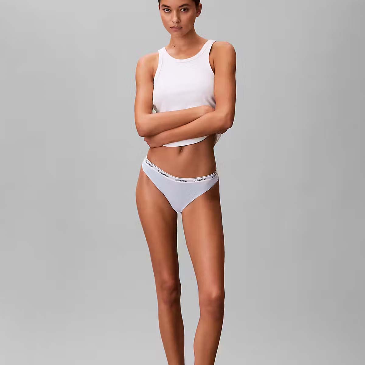 Calvin Klein Icon Logo tai trusse, lyseblå - 000QD5044E - C1O - Breezy Blue