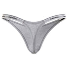 Calvin Klein Icon Logo g-streng, grå - 000QD5157E - P7A - Grey Heather