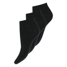 Decoy Sneaker 3-pak ankelstrømper, sort - 9-20226-65 - 1100 - Black