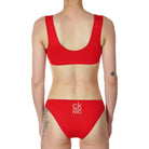 Calvin Klein tai bikinitrusse, rød - 00938 - XBG - High Risk Red