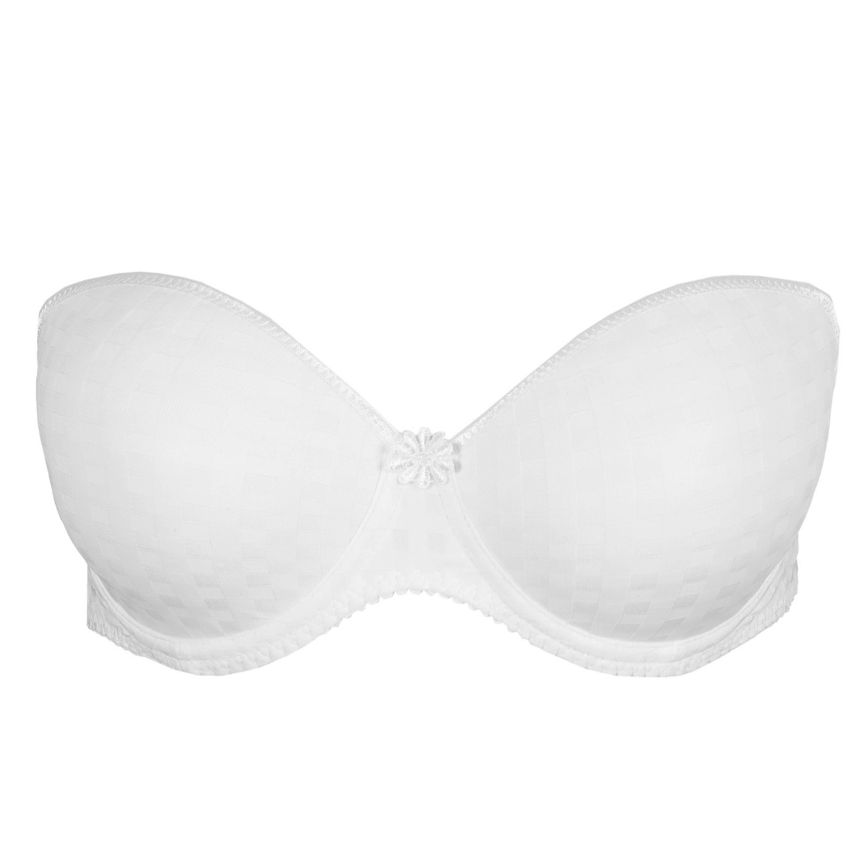 Marie Jo Avero stropløs BH, hvid - 0100413 - WIT - White