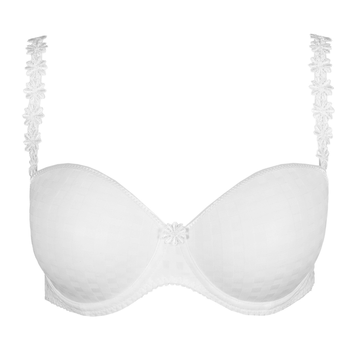 Marie Jo Avero stropløs BH, hvid - 0100413 - WIT - White